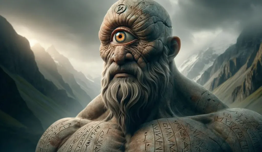 ser mitologico con un solo ojo